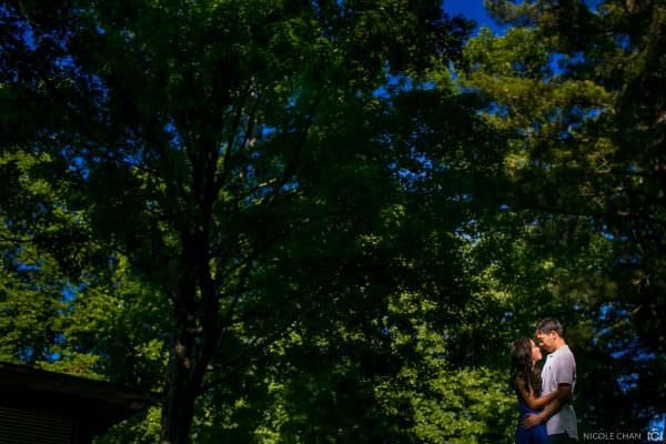 Larz Anderson Park engagement session in Brookline, MA