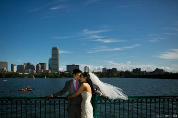 MIT Chapel wedding ceremony and Boston Museum of Science Pavilion wedding reception