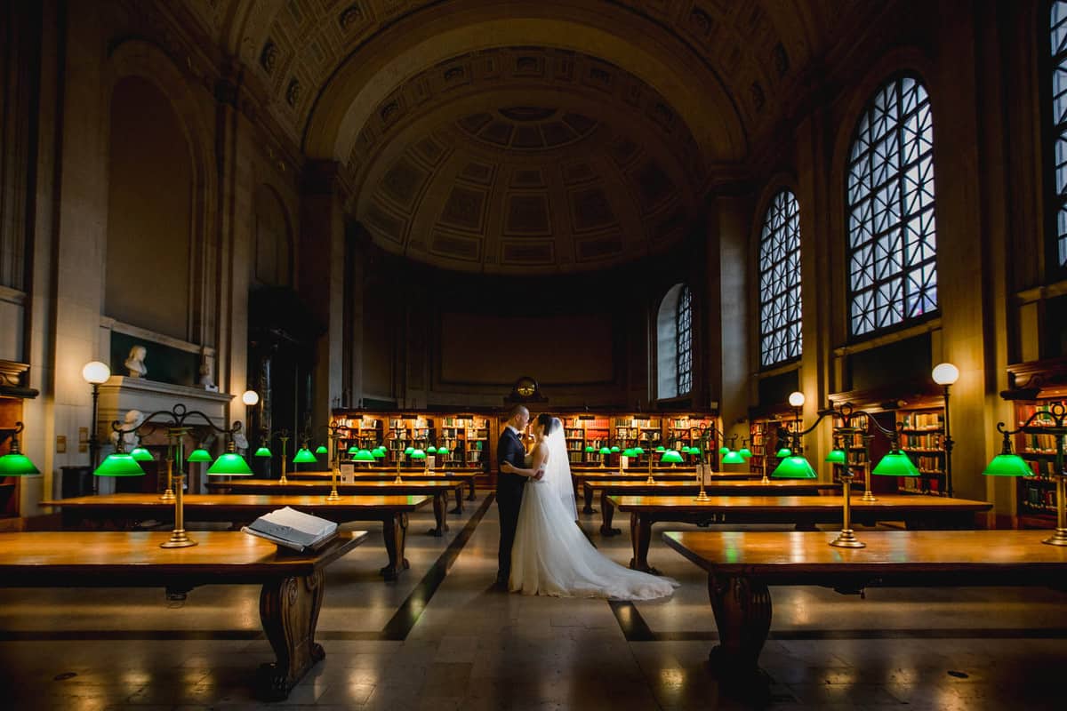 Boston Public Library Wedding Photographer Nicole Chan Photography
